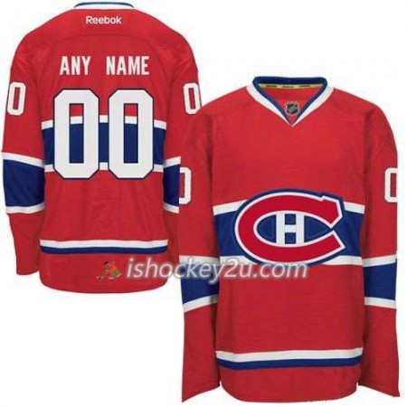Reebok Mænd NHL Montreal Canadiens Trøje Tilpasset Rød Premier Hjemme