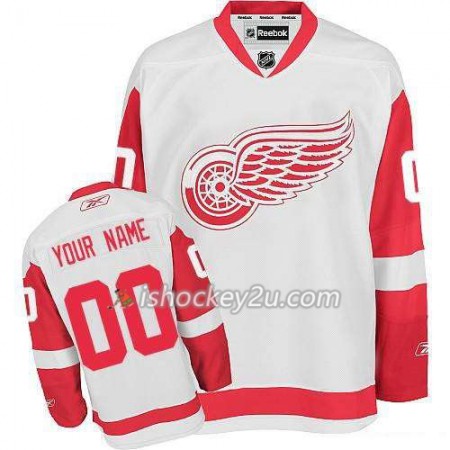 Reebok Dame NHL Detroit Red Wings Trøje Tilpasset Hvid Premier Udebane Reebok Dame NHL Detroit Red Wings Trøje Tilpasset Hvid Premier Udebane