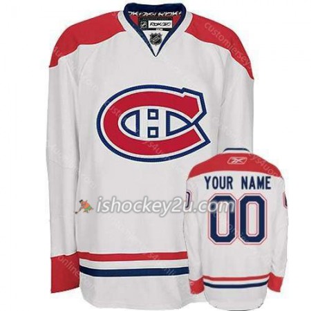 Reebok Mænd NHL Montreal Canadiens Trøje Tilpasset Hvid Premier Udebane