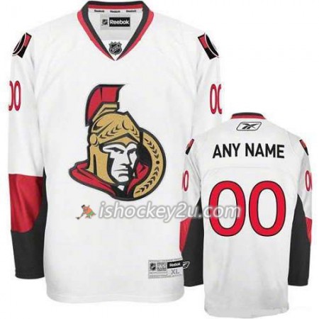 Reebok Dame NHL Ottawa Senators Trøje Tilpasset Hvid Premier Udebane