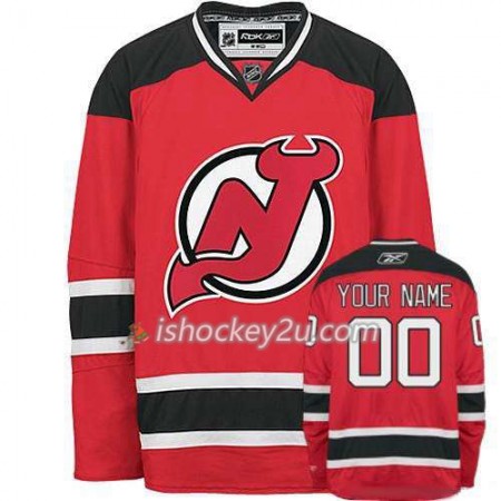Reebok Dame NHL New Jersey Devils Trøje Tilpasset Rød Premier Hjemme