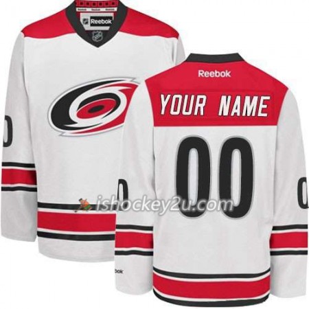 Reebok Mænd NHL Carolina Hurricanes Trøje Tilpasset Hvid Premier Udebane Reebok Mænd NHL Carolina Hurricanes Trøje Tilpasset Hvid Premier Udebane