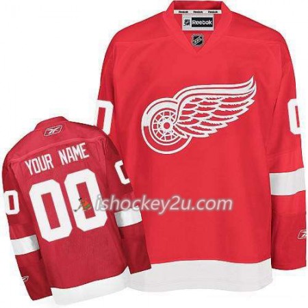 Reebok Dame NHL Detroit Red Wings Trøje Tilpasset Rød Premier Hjemme