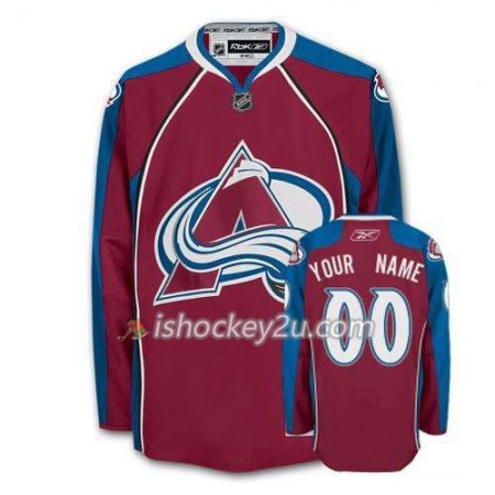Reebok Mænd NHL Colorado Avalanche Trøje Tilpasset Rød Premier Hjemme