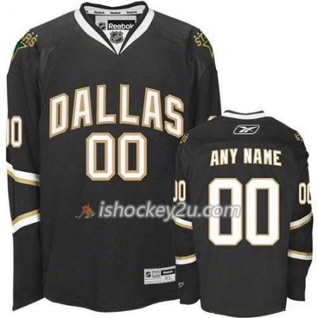 Børn NHL Dallas Stars Trøje Tilpasset Sort