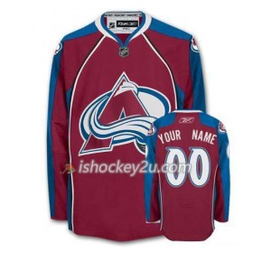 Reebok Dame NHL Colorado Avalanche Trøje Tilpasset Rød Premier Hjemme