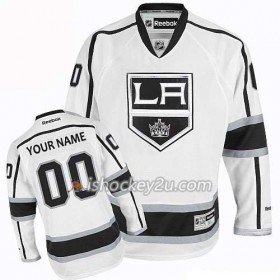 Børn NHL Los Angeles Kings Trøje Tilpasset Hvid Premier Udebane