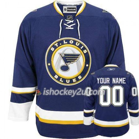 Reebok Mænd NHL St. Louis Blues Trøje Tilpasset Blå Premier Tredje