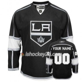 Reebok Mænd NHL Los Angeles Kings Trøje Tilpasset Sort Premier Hjemme