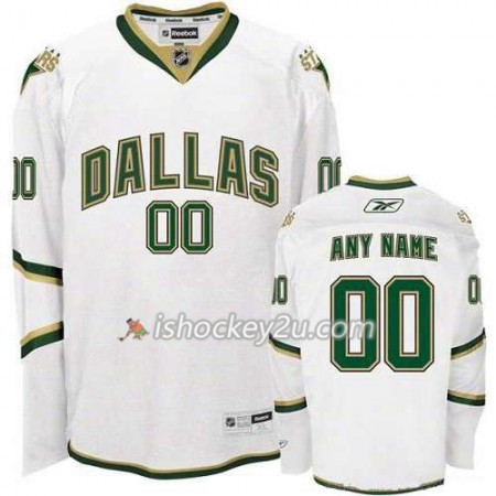 Børn NHL Dallas Stars Trøje Tilpasset Hvid Premier Tredje