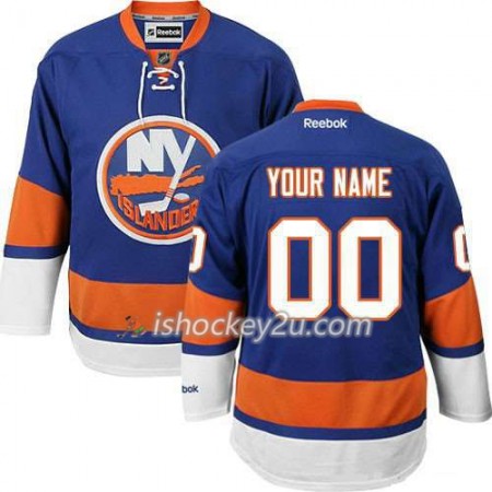 Børn NHL New York Islanders Trøje Tilpasset Blå Premier Hjemme