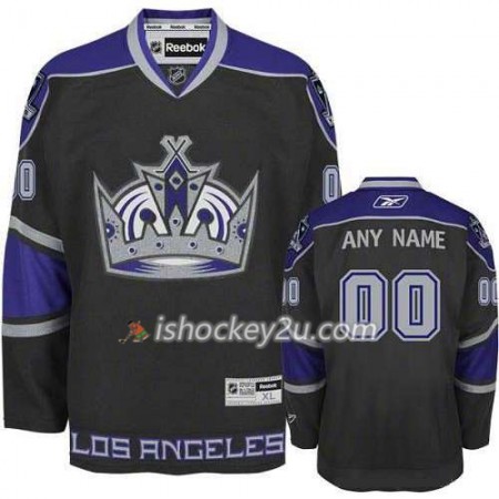 Reebok Dame NHL Los Angeles Kings Trøje Tilpasset Sort Premier Tredje
