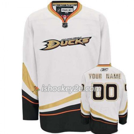 Reebok Dame NHL Anaheim Ducks Trøje Tilpasset Hvid Premier Udebane