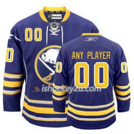 Reebok Mænd NHL Buffalo Sabres Trøje Tilpasset Blå Premier Hjemme