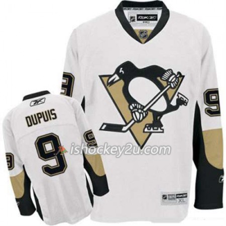 Reebok Mænd NHL Pittsburgh Penguins Trøje Pascal Dupuis 9 Hvid Udebane