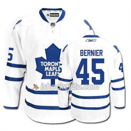 Reebok Mænd NHL Toronto Maple Leafs Trøje Jonathan Bernier #45 Udebane Hvid