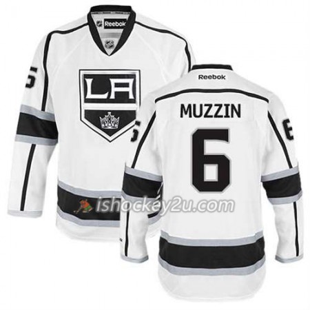 Reebok Mænd NHL Los Angeles Kings Trøje Jake Muzzin #6 Udebane Hvid
