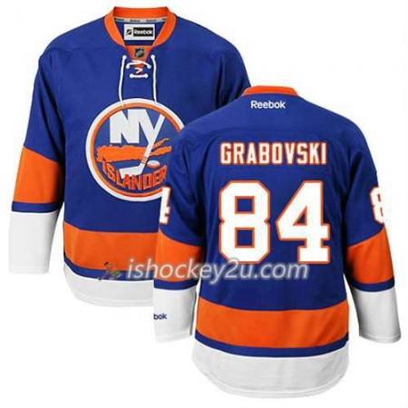 Reebok Mænd NHL New York Islanders Trøje Mikhail Grabovski #84 Hjemme Blå