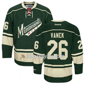 Reebok Mænd NHL Minnesota Wild Trøje Thomas Vanek #26 Tredje Grøn