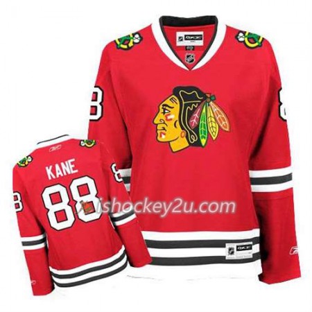 Reebok Dame NHL Chicago Blackhawks Trøje Patrick Kane #88 Premier Hjemme Rød