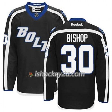 Reebok Mænd NHL Tampa Bay Lightning Trøje Ben Bishop #30 Tredje Sort
