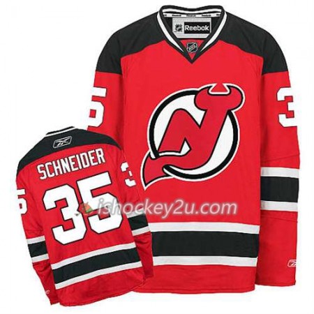 Reebok Mænd NHL New Jersey Devils Trøje Cory Schneider #35 Hjemme Rød