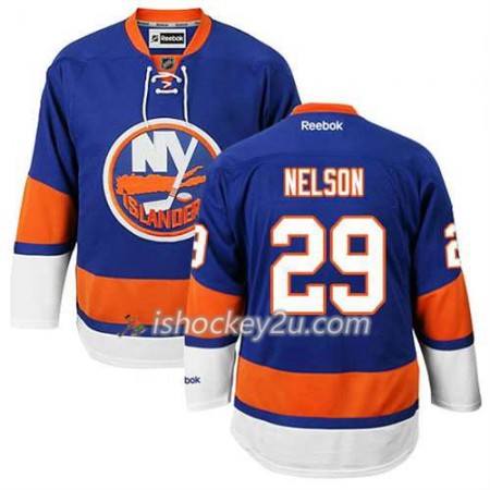 Reebok Mænd NHL New York Islanders Trøje Brock Nelson #29 Hjemme Blå