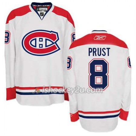 Reebok Mænd NHL Montreal Canadiens Trøje Brandon Prust #8 Udebane Hvid