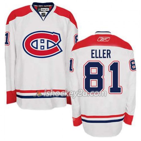 Reebok Mænd NHL Montreal Canadiens Trøje Lars Eller #81 Udebane Hvid