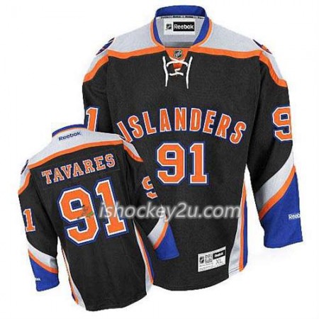 Reebok Mænd NHL New York Islanders Trøje John Tavares #91 Tredje Sort