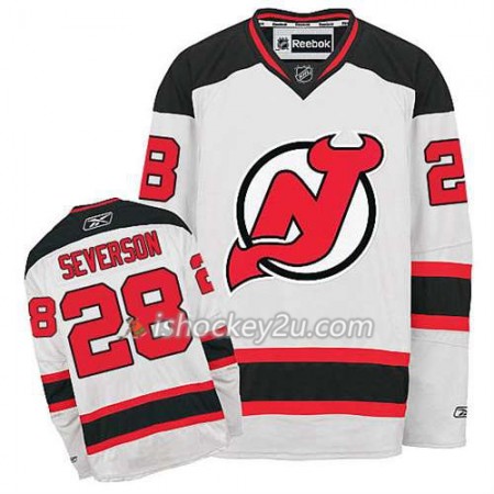Reebok Mænd NHL New Jersey Devils Trøje Femmeon Severson #28 Udebane Hvid