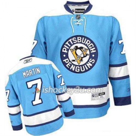 Reebok Mænd NHL Pittsburgh Penguins Trøje Paul Martin 7 Tredje