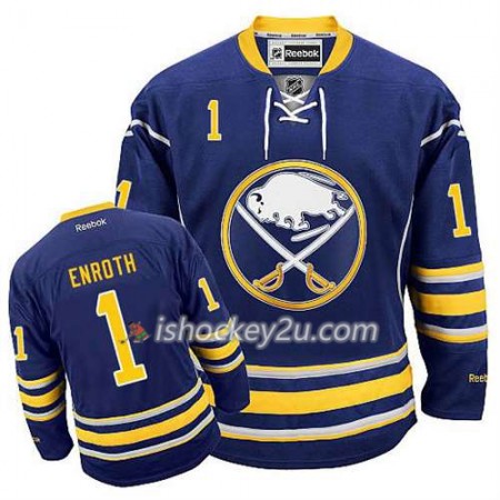 Reebok Mænd NHL Buffalo Sabres Trøje Jhonas EnRødh #1 Hjemme Guld