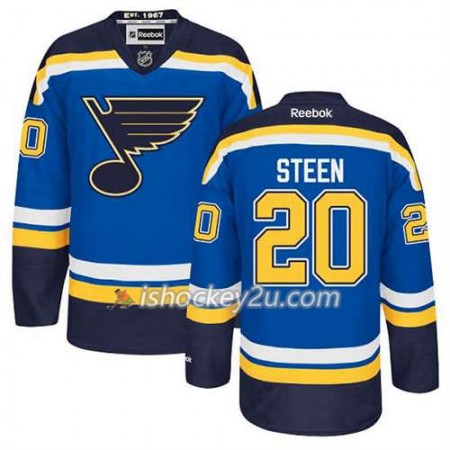 Reebok Mænd NHL St. Louis Blues Trøje Alexander Steen #20 Hjemme Blå Reebok Mænd NHL St. Louis Blues Trøje Alexander Steen #20 Hjemme Blå