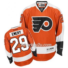 Reebok Mænd NHL Philadelphia Flyers Trøje Ray Emery #29 Hjemme Orange