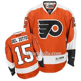 Reebok Mænd NHL Philadelphia Flyers Trøje Michael Del Zotto #15 Hjemme Orange