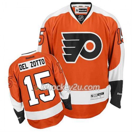 Reebok Mænd NHL Philadelphia Flyers Trøje Michael Del Zotto #15 Hjemme Orange