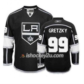 Reebok Mænd NHL Los Angeles Kings Trøje Wayne Gretzky #99 Hjemme Sort