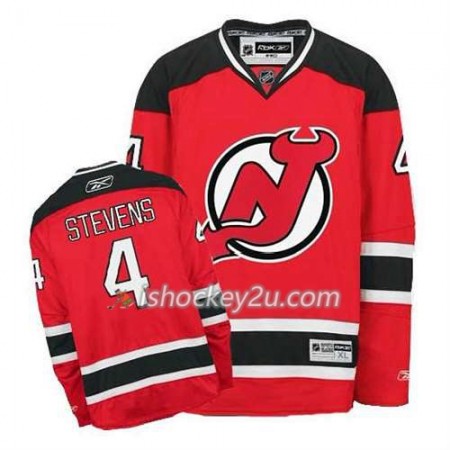Reebok Mænd NHL New Jersey Devils Trøje Scott Stevens #4 Hjemme Rød