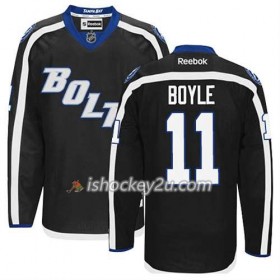 Reebok Mænd NHL Tampa Bay Lightning Trøje Brian Boyle #11 Tredje Sort