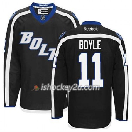Reebok Mænd NHL Tampa Bay Lightning Trøje Brian Boyle #11 Tredje Sort