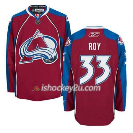 Reebok Mænd NHL Colorado Avalanche Trøje Patrick Roy #33 Hjemme Rød