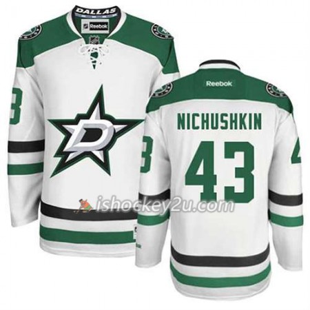 Reebok Mænd NHL Dallas Stars Trøje Valeri Nichushkin #43 Udebane Hvid