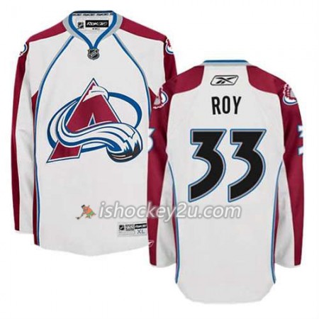 Reebok Mænd NHL Colorado Avalanche Trøje Patrick Roy #33 Udebane Hvid
