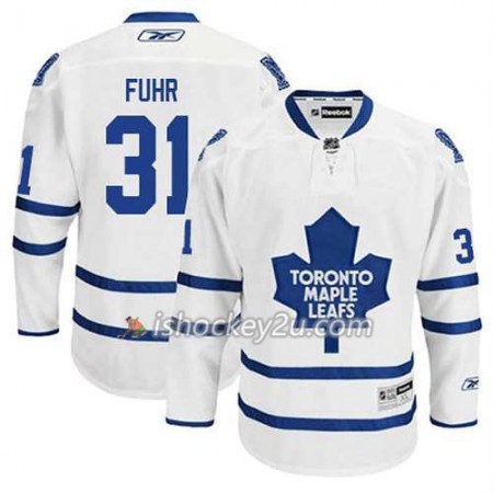 Reebok Mænd NHL Toronto Maple Leafs Trøje Grant Fuhr #31 Udebane Hvid