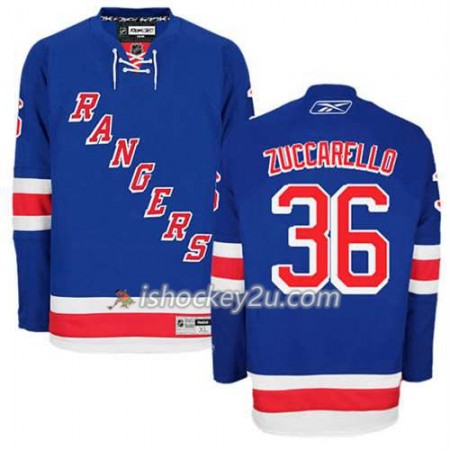 Reebok Mænd NHL New York Rangers Trøje Mats Zuccarello #36 Hjemme Blå