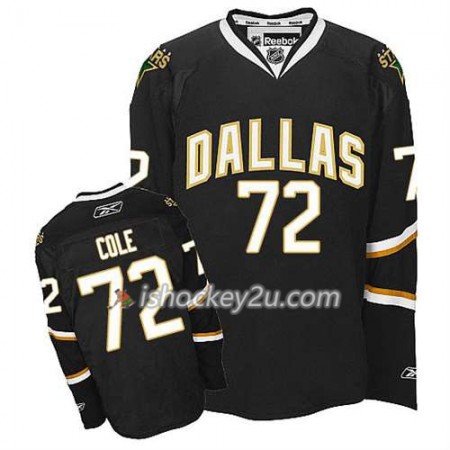 Reebok Mænd NHL Dallas Stars Trøje Erik Cole #72 Premier Sort