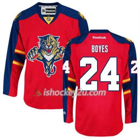 Reebok Mænd NHL Florida Panthers Trøje Brad Boyes #24 Hjemme Rød