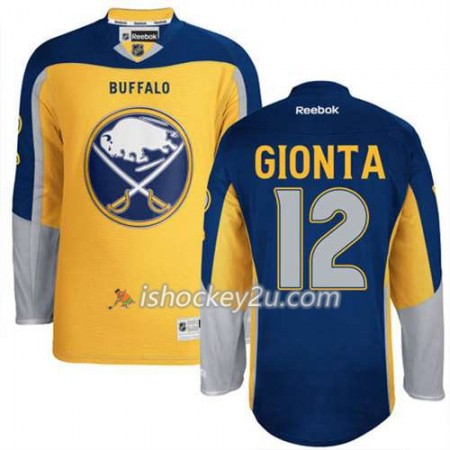 Reebok Mænd NHL Buffalo Sabres Trøje Brian Gionta #12 Ny Tredje Guld