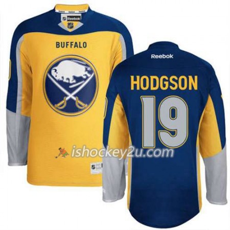 Reebok Mænd NHL Buffalo Sabres Trøje Cody Hodgson #19 Ny Tredje Guld